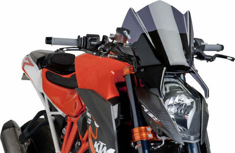 PUIG WINDSCREEN NAKED NEW GEN SPORT DARK SMOKE 7014F