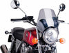 PUIG WINDSCREEN NAKED HEADLIGHT MOUNT SMOKE 0869H