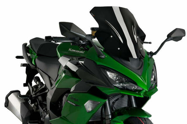 PUIG WINDSCREEN RACING KAW BLACK 20471N
