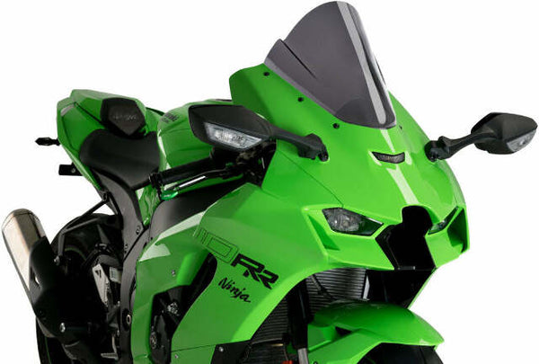 PUIG WINDSCREEN Z-RACING DARK SMOKE KAW 20541F