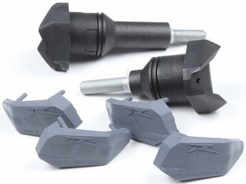 PUIG FRAME SLIDERS R12 BLACK R1 7724N