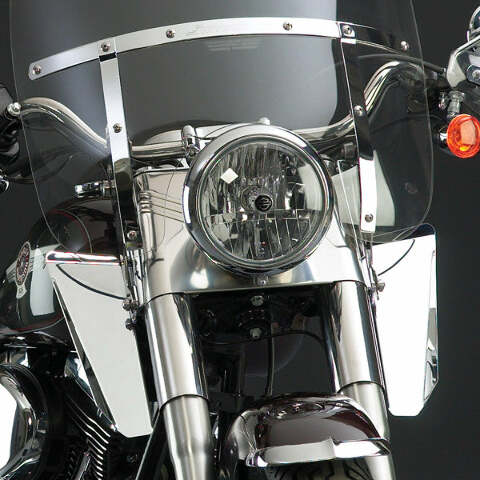 NATIONAL CYCLE SWITCHBLADE CHROME LOWERS CHROME HARDWARE N76606
