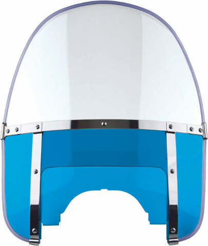NATIONAL CYCLE HERITAGE BEADED WINDSHIELD BLUE ADJUSTABLE WINDOW N2237