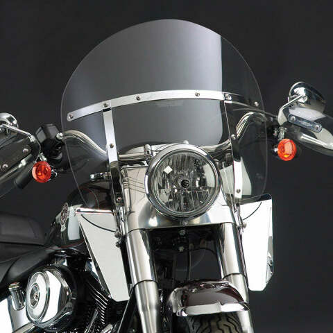 NATIONAL CYCLE SWITCHBLADE CHOPPED CLR FL SOFTAIL N21427A