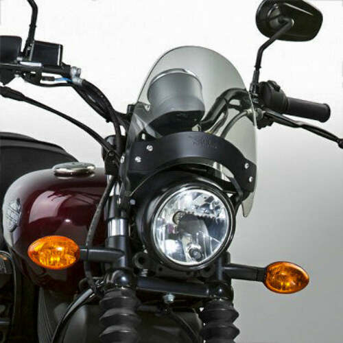 NATIONAL CYCLE FLYSCREEN WINDSCREEN SMOKE BLACK HARDWARE N2530-002