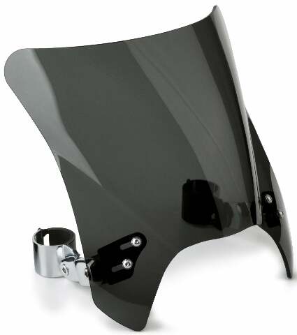 NATIONAL CYCLE MOHAWK WINDSHIELD DARK TINT CHROME HARDWARE N2831-001