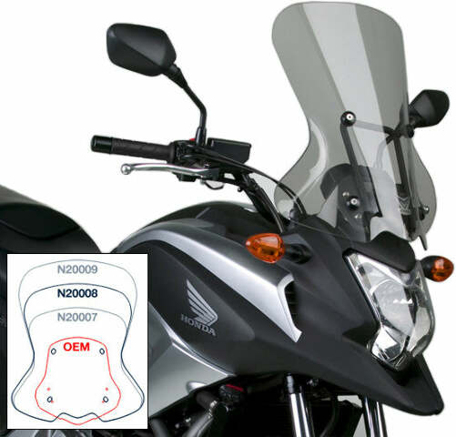 NATIONAL CYCLE VSTREAM SPORT/TOUR SCREEN SMOKE REPLACEMENT N20008