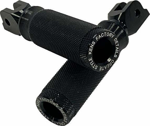 KENS FACTORY LLC NEXT LEVEL RIDER FOOT PEGS FOR M8 SOFTAIL KFP-04