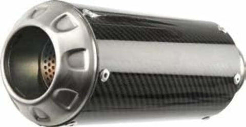 HOTBODIES MGP EXHAUST SLIP-ON CARBON FIBER STAINLESS END CAP 41302-2404