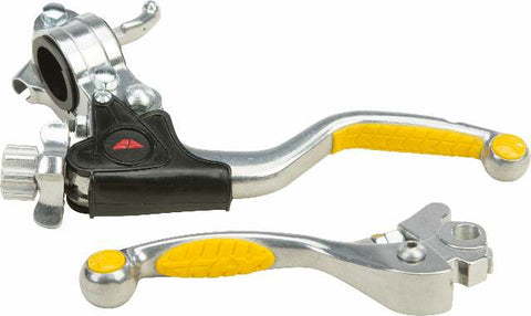 FLY RACING EASY PULL PRO KIT SHORTY YELLOW W/HOT START 6W1142