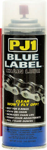 PJ1 BLUE LABEL CHAIN LUBE 5OZ 1-08
