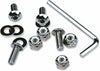 MOTION PRO CHROME LICENSE PLATE FRAME HARDWARE 33-1000