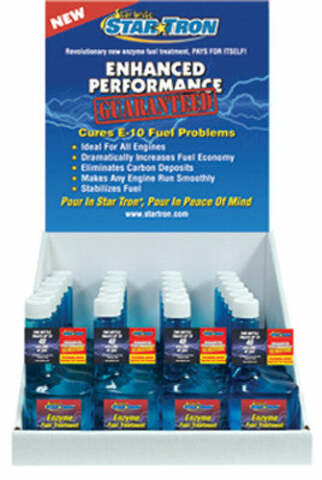 STAR BRITE ENZYME FUEL TREATMENT 8OZ 24/PK W/COUNTER DISPLAY 14625