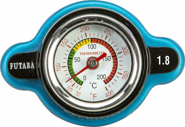 FIRE POWER RADIATOR CAP W/ TEMPERATURE GAUGE - JAPANESE MODELS 012314514