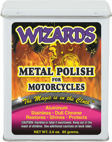 WIZARDS METAL POLISH 3OZ 11011