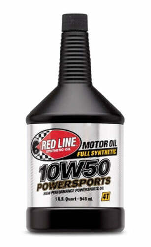 RED LINE REDLINE 10W50 QT POWERSPORTS 42604