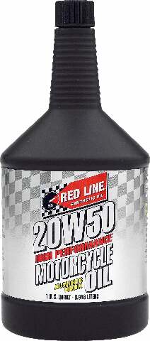 RED LINE 4T MOTOR OIL 20W-50 1QT 42504