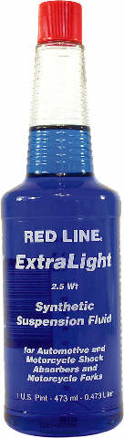 RED LINE SYNTHETIC SUSPENSION FLUID 2.5W 16OZ 91112