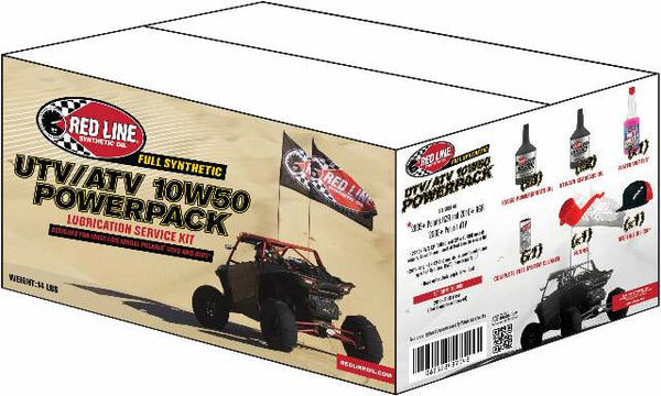 RED LINE UTV/ATV 10W50 POWER PACK 90220