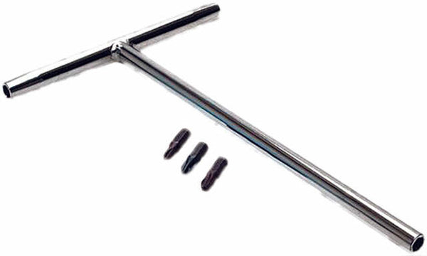MOTION PRO T-HANDLE BIT DRIVER W/NO. 1 2 3 JIS CROSS-HEAD BITS 08-0557