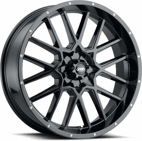 ITP HURRICANE BLACK 20X6.5 4/137 4 + 2.5 (+10MM) 2022517705B