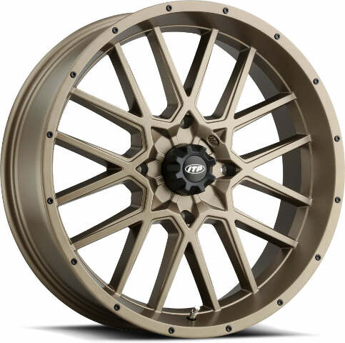ITP HURRICANE BRONZE WHEEL 15X7 4/156 4+3 1528644729B