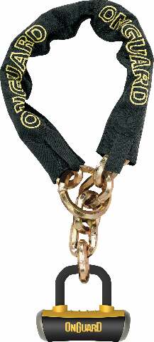 ONGUARD MASTIFF 8019LP LOOP CHAIN WITH PADLOCK 45008019LP