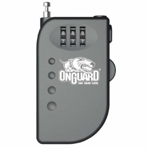 ONGUARD TERRIER 8063 COMBO CABLE LOCK ROLLER RETRACTABLE CABLE 45008063
