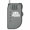 ONGUARD TERRIER 8063 COMBO CABLE LOCK ROLLER RETRACTABLE CABLE 45008063