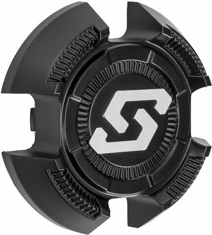SEDONA RUKUS WHEEL REPLACEMENT CAP BLACK CPS-A83-B