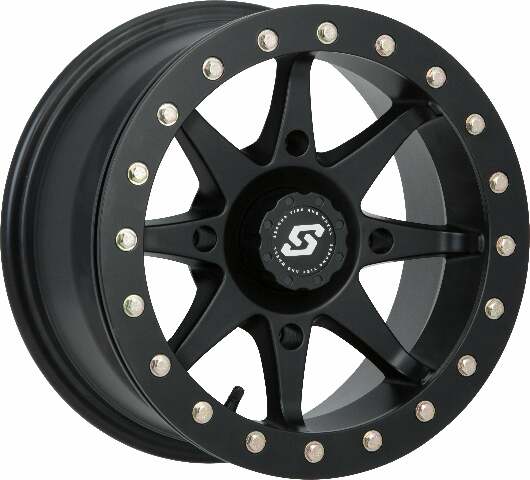 SEDONA STORM BDLK WHEEL 14X7 4/156 4+3 (+5MM) BLACK A86B-47056-43S
