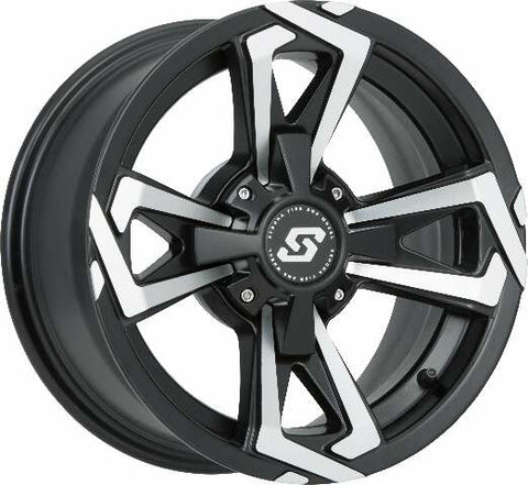 SEDONA RIOT WHEEL 14X7 4/110 5+2 (+10MM) BLK/MACHINED A8147011-52S