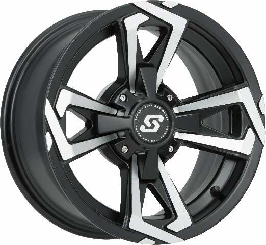 SEDONA RIOT WHEEL 14X7 4/156 4+3 (+5MM) BLK/MACHINED A8147056-43S
