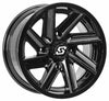 SEDONA CHOPPER WHEEL 14X7 4/137 5+2 (+10MM) BLACK A85B-47037-52S