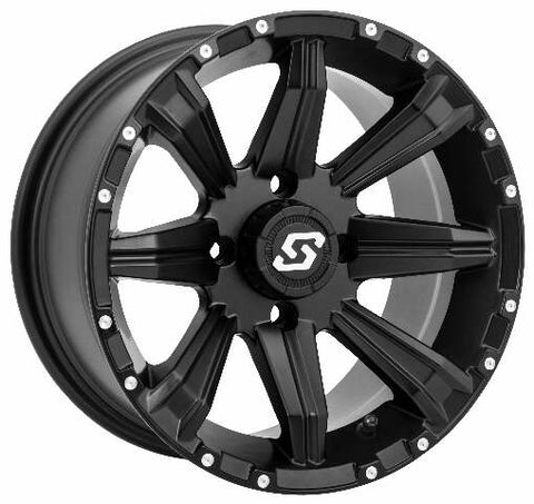 SEDONA SPARX WHEEL 14X7 4/137 5+2 (+10MM) BLACK A87B-47037-52S