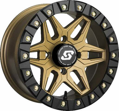 SEDONA SPLIT 6 BDLK WHEEL 14X7 4/110 5+2 (+10MM) BRONZE A72BZ-47011-52S