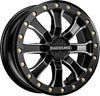 RACELINE MAMBA BDLK WHEEL 15X6 4/137 5+1 (+40MM) BLK/MACHINED A71MB-56037-51