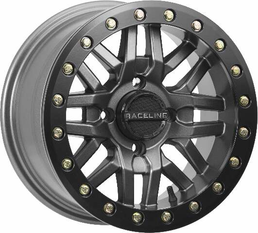 RACELINE RYNO BDLK WHEEL 15X7 4/156 5+2 (+10MM) GUNMETAL A91G-57056-52