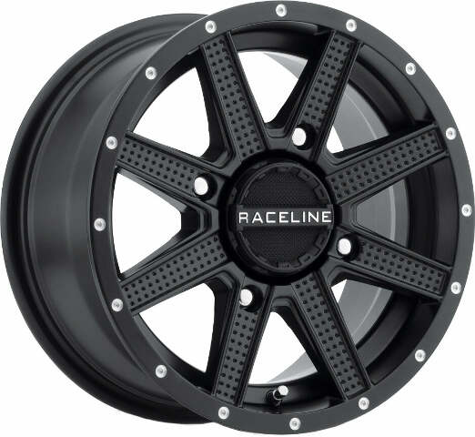 RACELINE HOSTAGE WHEEL 14X7 4/110 2+5 (-47MM) BLACK A92B-47011-47