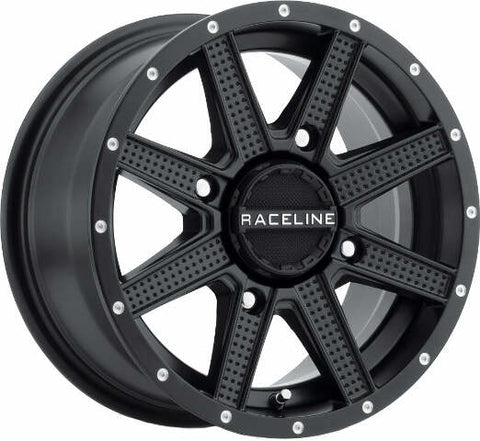 RACELINE HOSTAGE WHEEL 14X7 4/110 2+5 (-47MM) BLACK A92B-47011-47