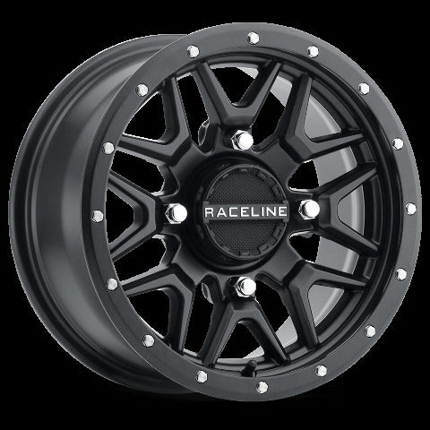 RACELINE KRANK WHEEL 14X7 4/110 5+2 (+10MM) BLACK A94B-47011+10