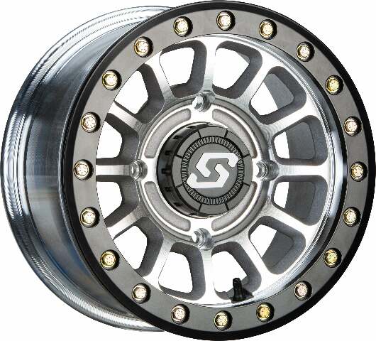 SEDONA SANO BDLK WHEEL 15X6 4/137 5+1 (+40MM) BLK/AS CAST A21MA-56037+40S