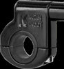 KRUZER KADDY BAR MOUNT CLAMP KIT BLACK 126