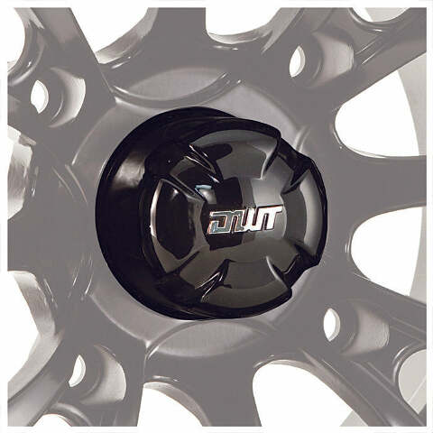 DWT CENTER CAP 82MM BLACK 952-115B