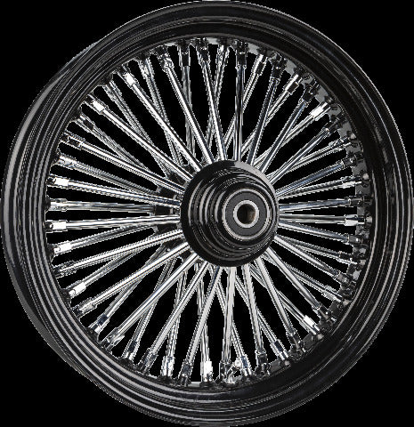 HARDDRIVE FRONT 48 SPOKE WHEEL BLACK SINGLE DISC 16X3.5 3/4