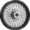 HARDDRIVE REAR 48 SPOKE WHEEL BLACK 16X3.5 25MM 08-UP 052-0259