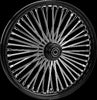 HARDDRIVE FRONT 48 SPOKE WHEEL BLACK SINGLE DISC 21X2.15 3/4