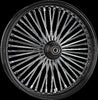 HARDDRIVE FRONT 48 SPOKE WHEEL BLACK SINGLE DISC 21X3.5 3/4