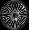 HARDDRIVE FRONT 48 SPOKE WHEEL BLACK SINGLE DISC 23X3.5 25MM 08-UP 052-14541