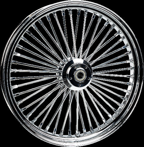 HARDDRIVE FRONT 48 SPOKE WHEEL CHROME DUAL DISC 26X3.5 25MM 08-UP 051-15542